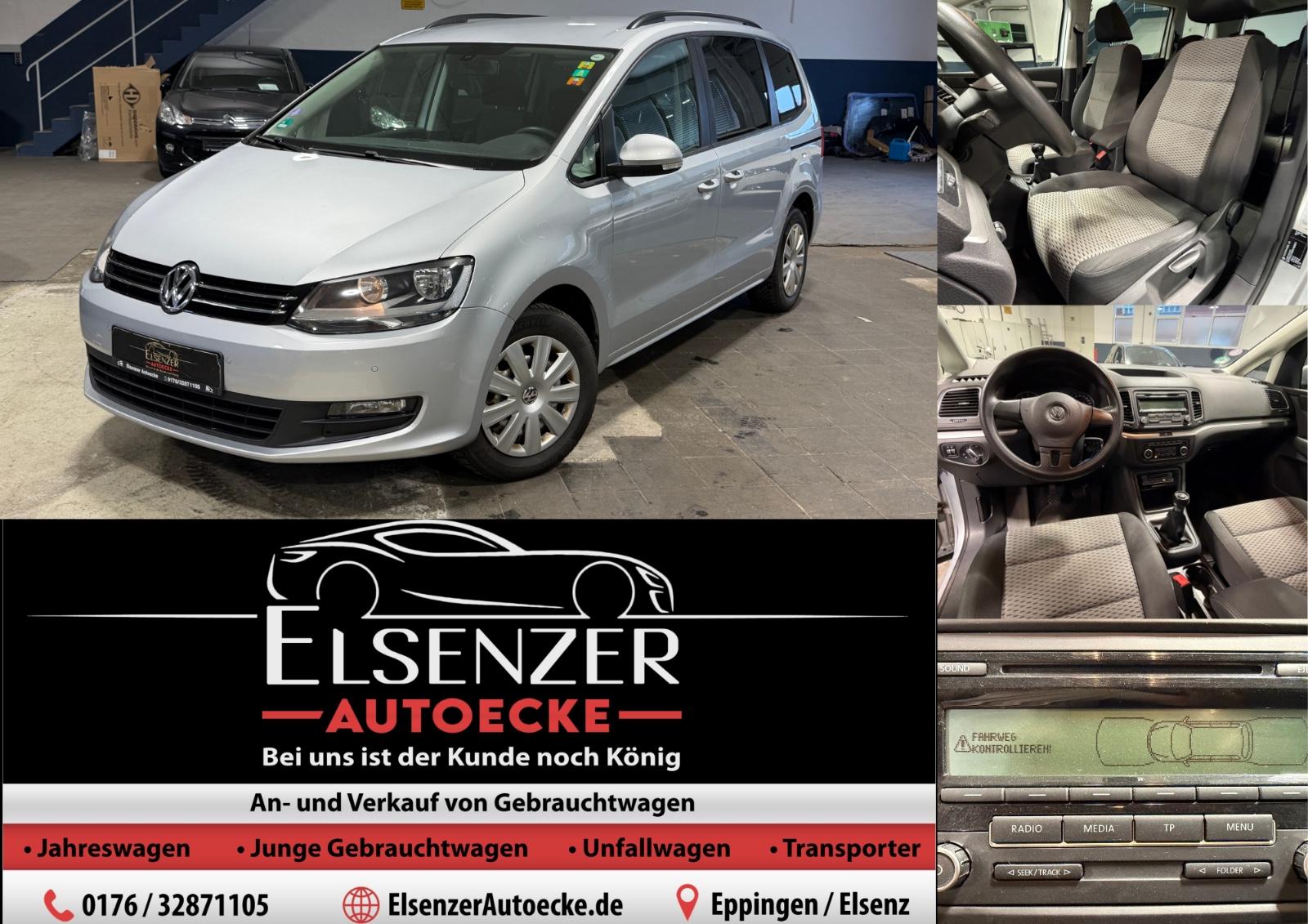 Volkswagen Sharan Trendline BMT#Klimaautomatik#Scheckheft#
