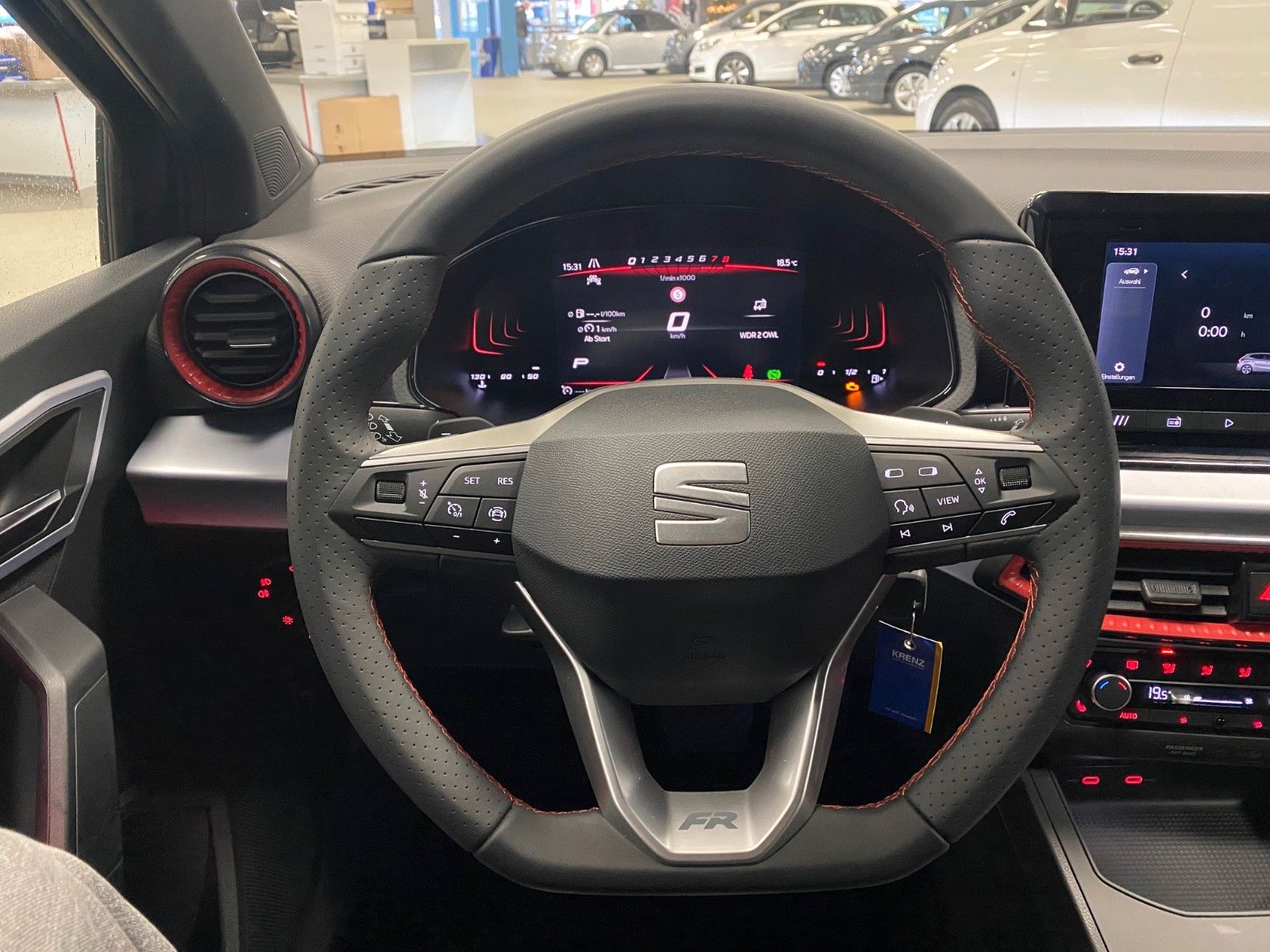 Fahrzeugabbildung SEAT Ibiza 1.0 TSI--FR--DSG+Garantie bis 2030+KAMERA+