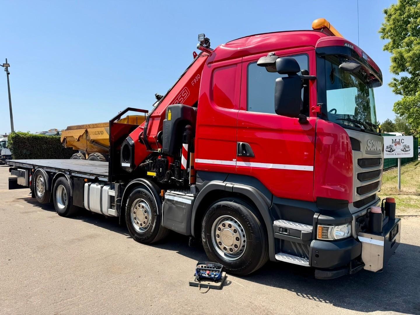 Scania R490 8x2 + 100Tm KRAN FASSI F950 RA.2.28 (8x) +