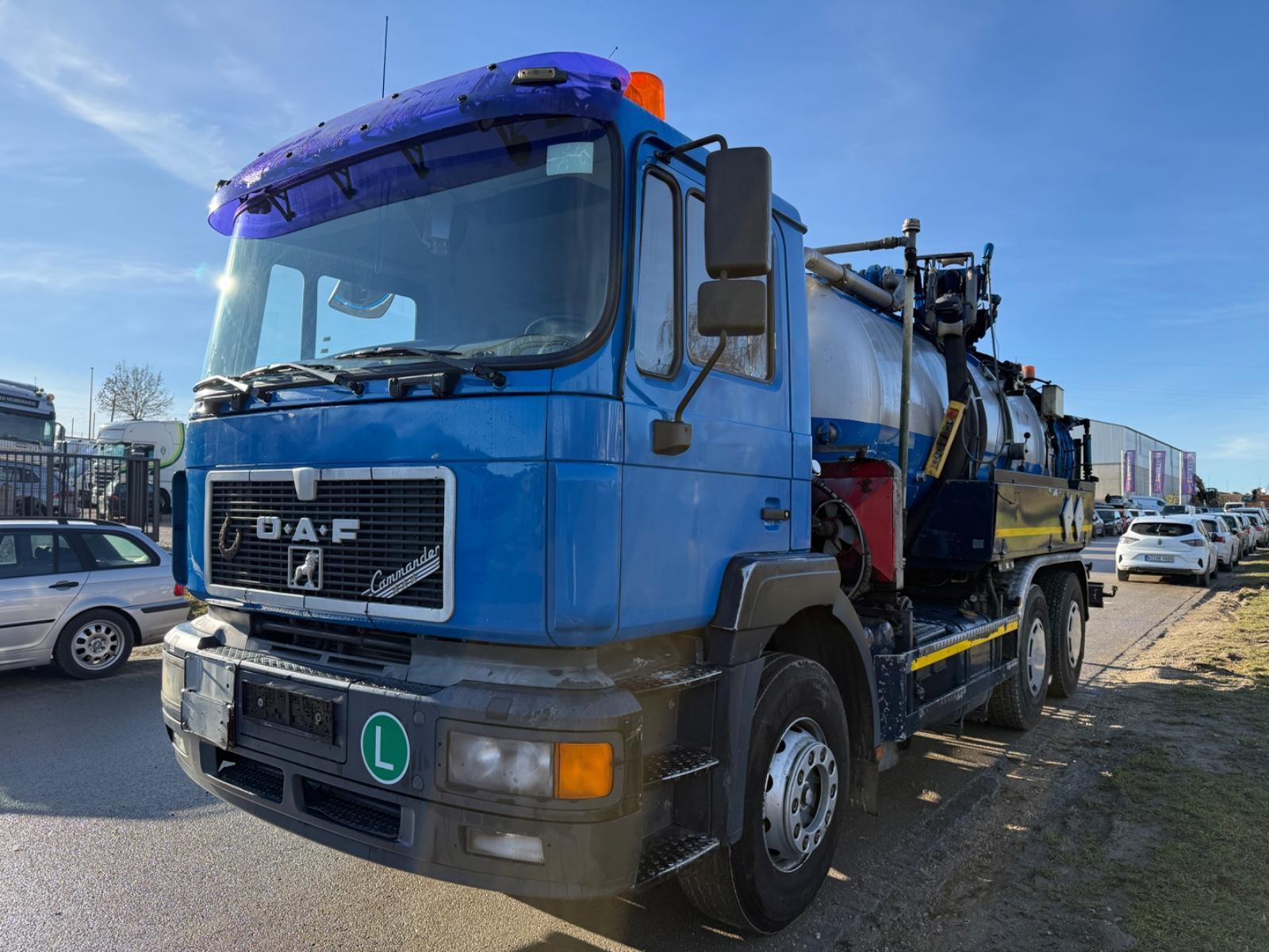 MAN 33.403,Saug LKW,6x4,Schalt,Einsatzbereit