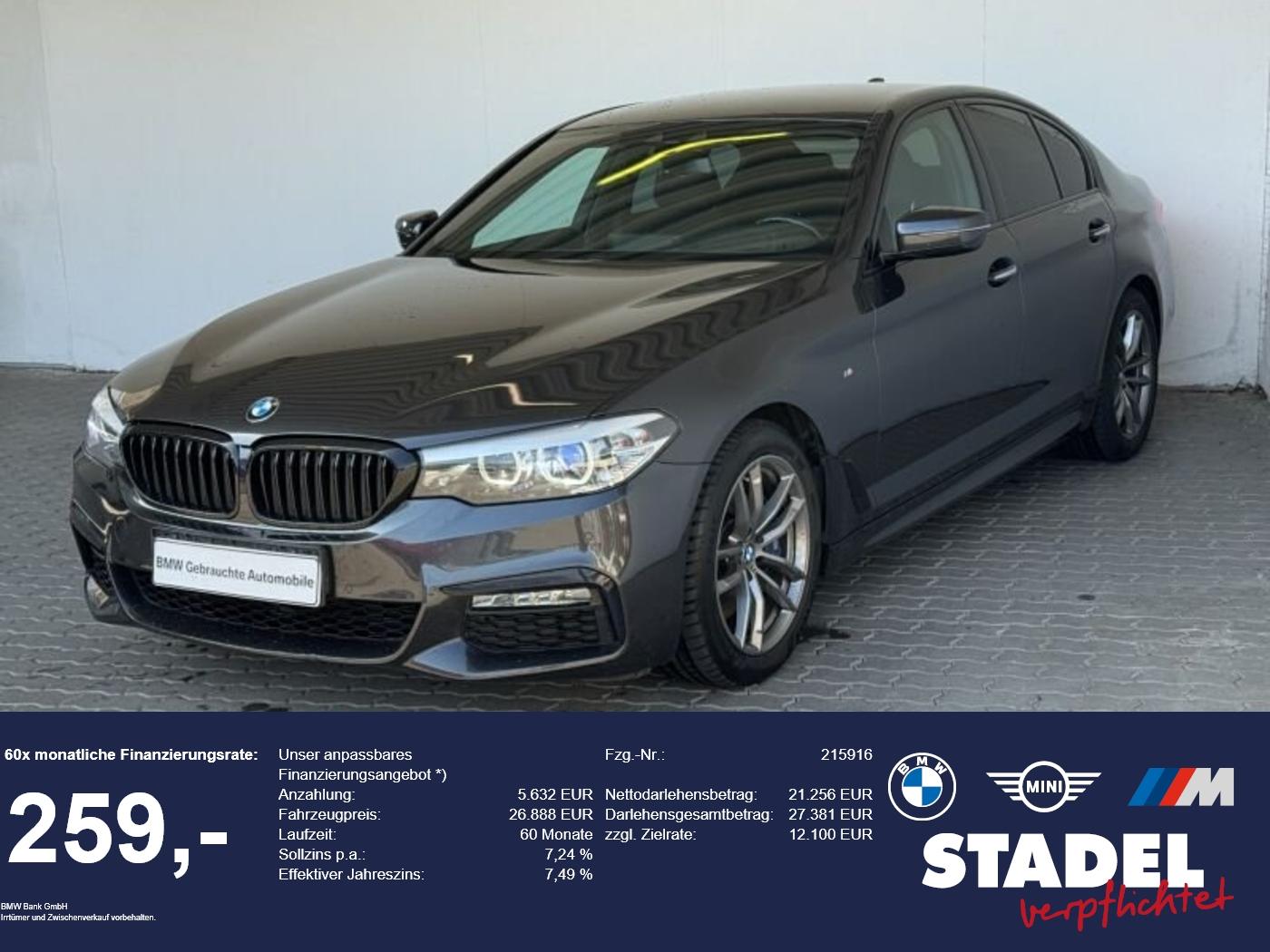 BMW 525d Lim. M Sport NaviProf.HuD.LED.RFK.Wireless