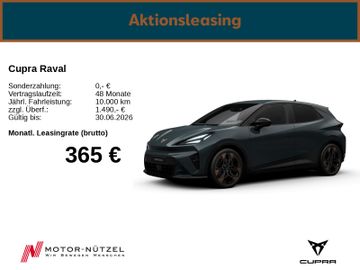 Cupra Leasingangebot: Cupra Raval Endurance Edition Dynamic Plus - VORLAUF