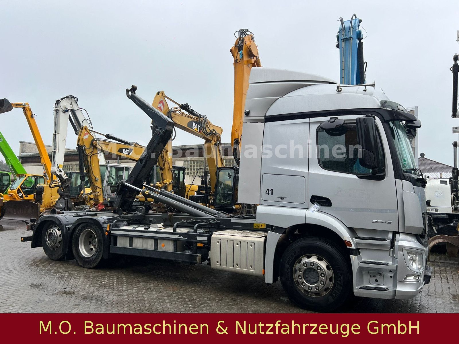 Fahrzeugabbildung Mercedes-Benz Actros 2543 / AC Meiller / ZSA / Euro 6