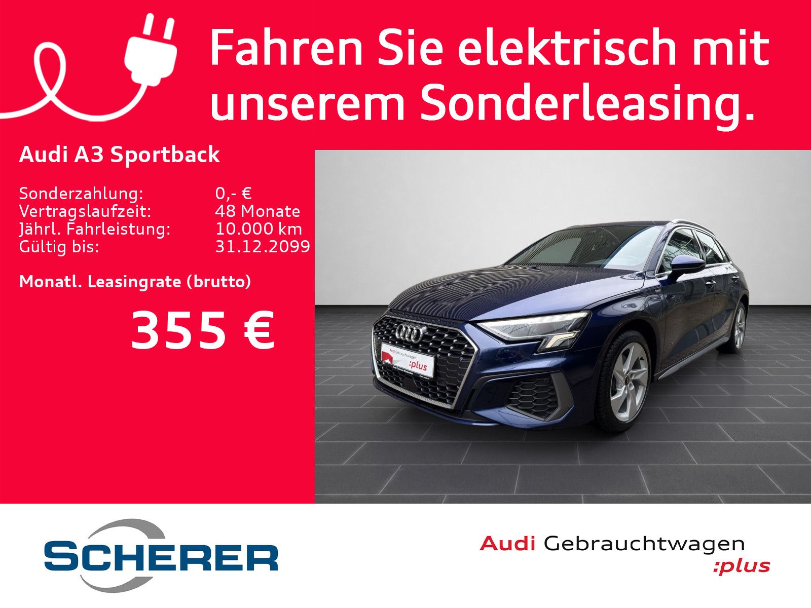Audi A3 Sportback TFSI e S line S line 40 TFSI e 150(