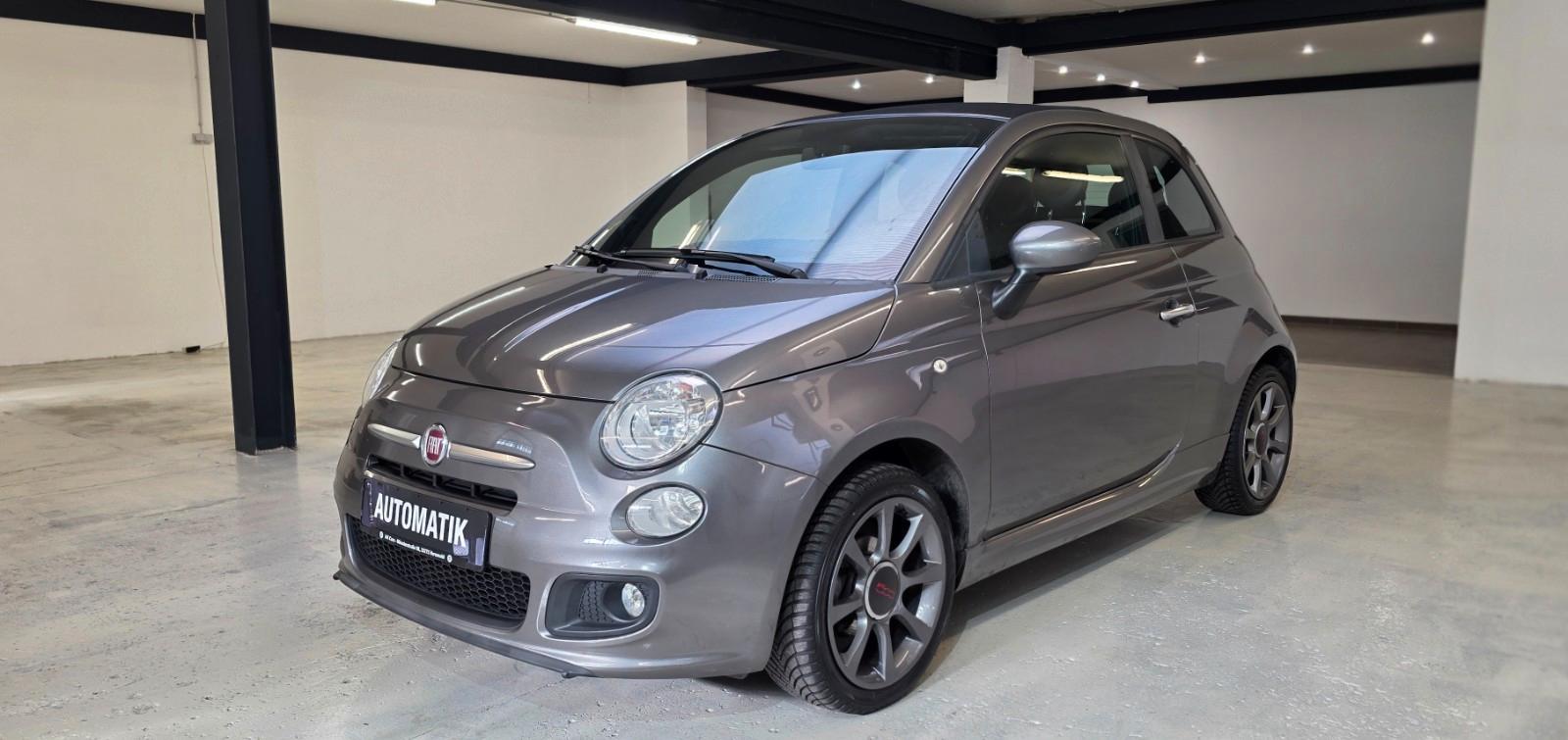 Fiat 500S Cabrio 1.2 8V AUTOMATIK/LEDER/DIGITAL/KLIMA