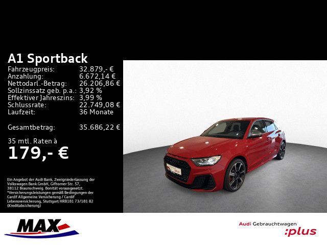 A1 Sportback 40 TFSI S-LINE LED+KAMERA+SONOS+DAB
