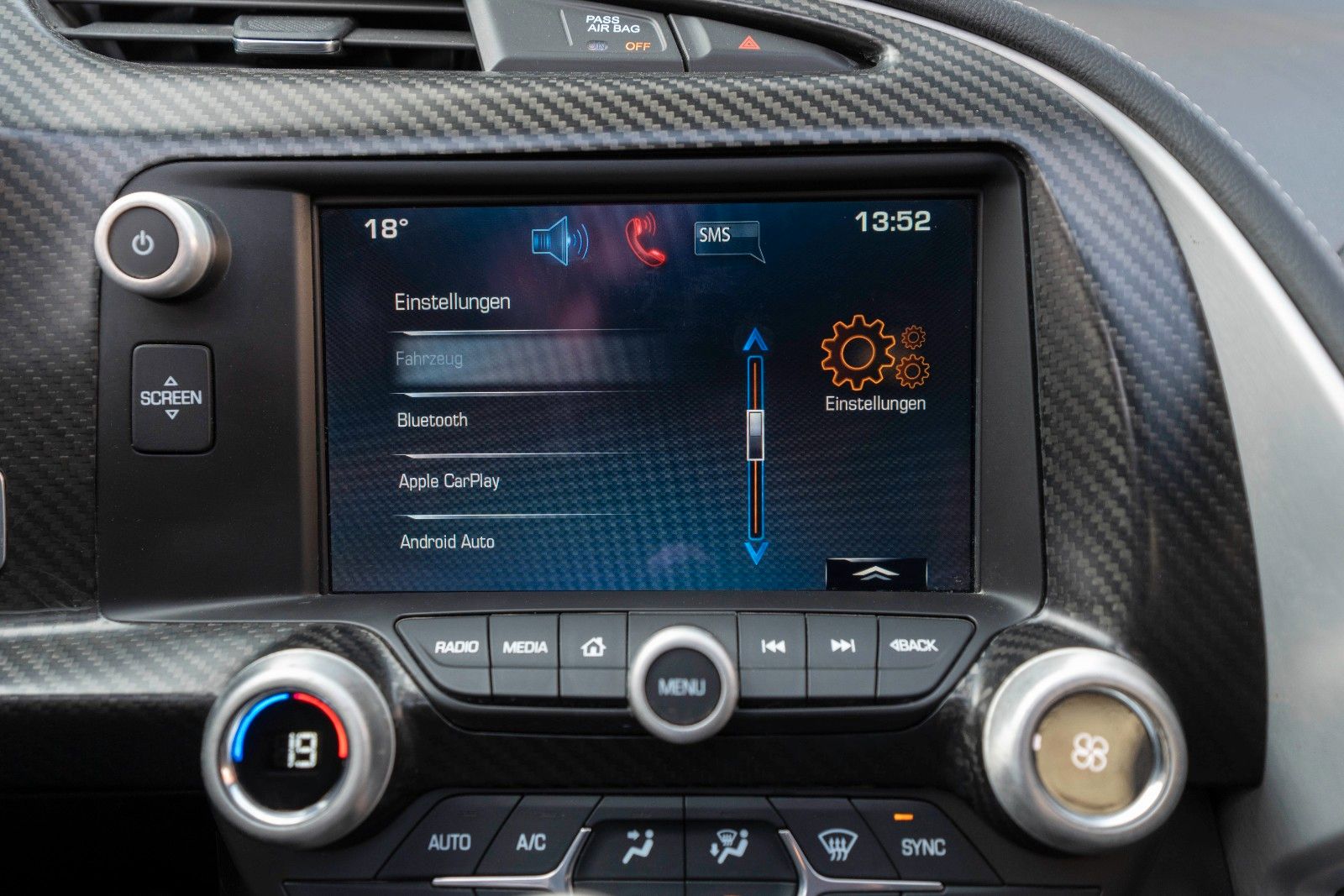 Fahrzeugabbildung Corvette C7 Stingray Z51 BOSE CARPLAY TEMPOMAT KAM