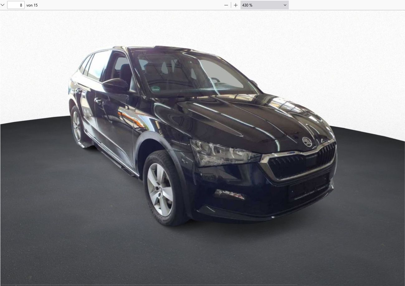 Fahrzeugabbildung SKODA Scala 1.0 TSI Ambitio LED/NAVI/VIRTU/SHZ/DAB/8Fa