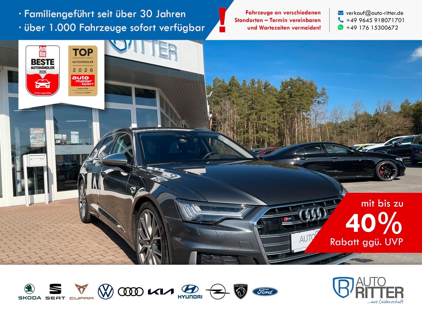 AUDI S6 Avant 3.0 TDI quattro AHK+ACC+Matrix-LED+B&amp;O