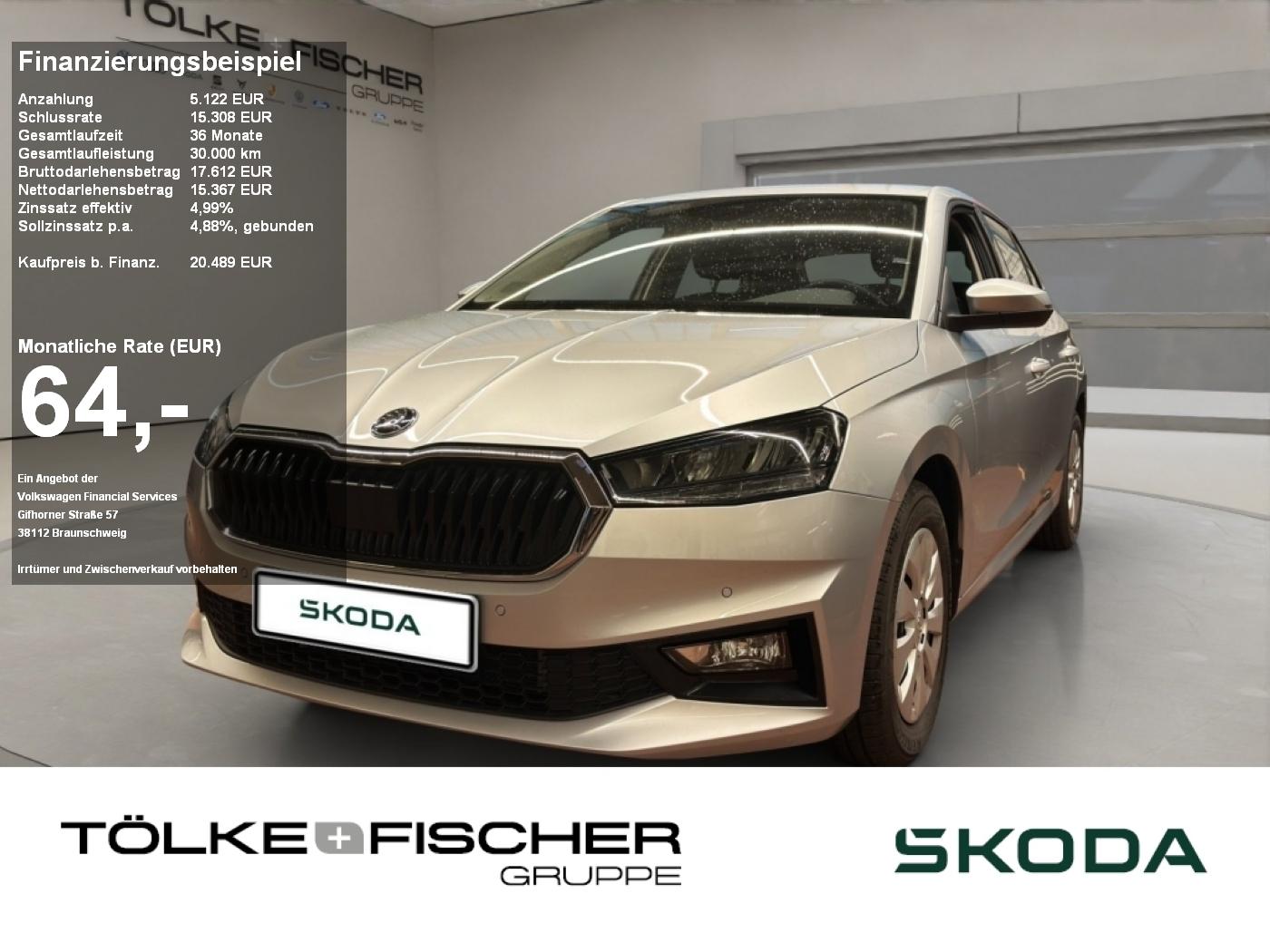 Skoda Fabia 1.0 TSI ACC Kamera Navi LED