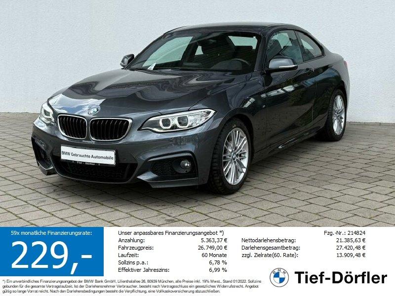 BMW 220i Coupé M Sport NAVI/CAM/PDC/TEMPO/SHZ/HARMAN