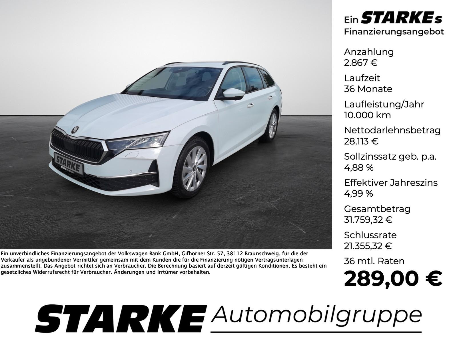 Skoda Octavia Combi 1.5 TSI DSG 110 kW Selection  Navi