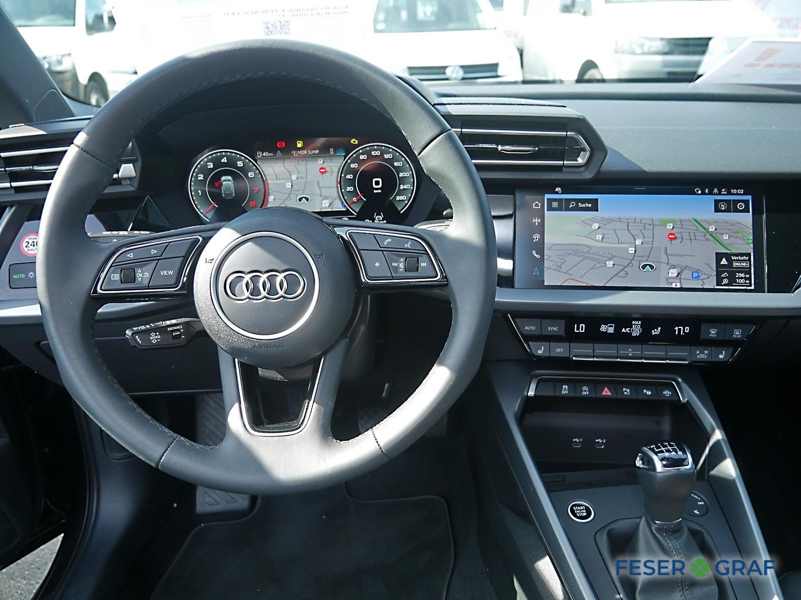Audi A3 Sportback TFSI ACC LED Navi RüKa Sitzh. 17", миниатюра 4