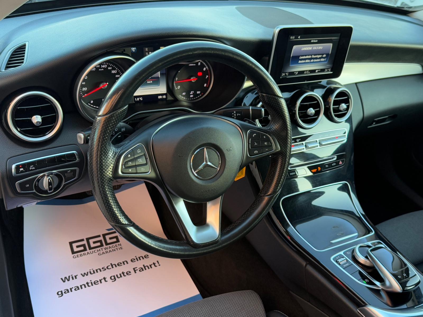 Mercedes-Benz C 180 T CGI *LED*NAVI*AHK*8FACH*TÜV NEU*SHZ*