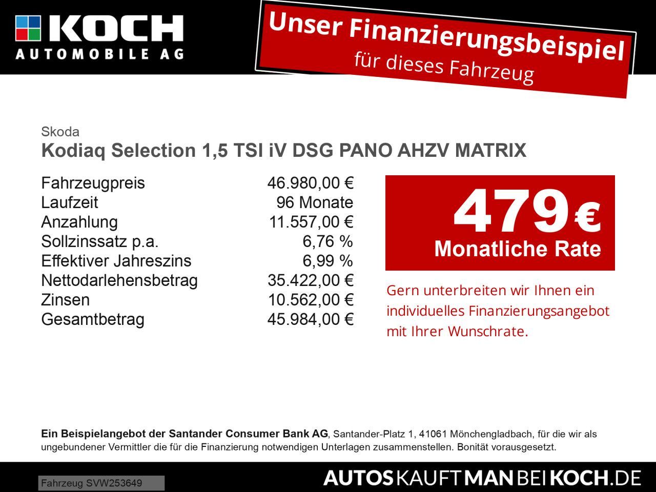 Skoda Kodiaq Selection 1,5 TSI iV DSG PANO AHZV MATRIX imagem 2