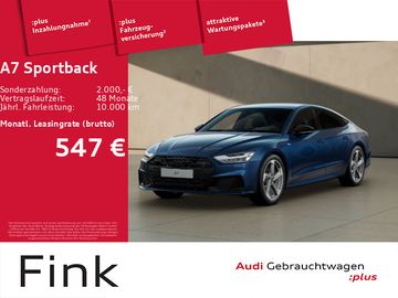 Audi Leasingangebot: Audi A7 Sportback 45 TFSI S line Matrix AHK B&O