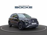 Volkswagen T-Cross 1.0 TSI Life AHZV/LED - mit Benzin-Antrieb: Schwarz, Geländewagen