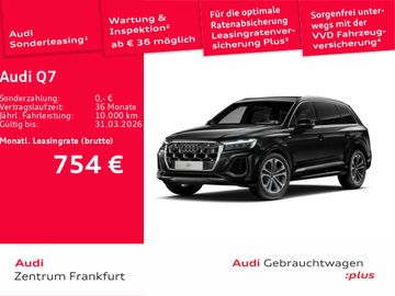 Audi Leasingangebot: Audi Q7 55 TFSI quattro tiptronic S line Matrix-LED a