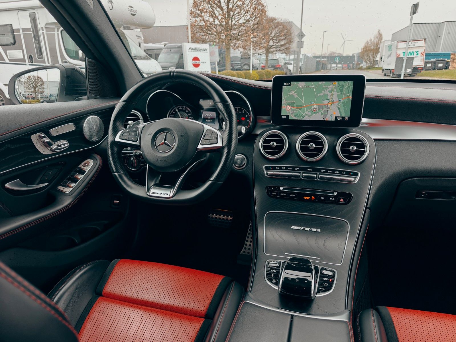 Fahrzeugabbildung Mercedes-Benz GLC 63 AMG 4Matic+, Burmester, Schalensitze, 360
