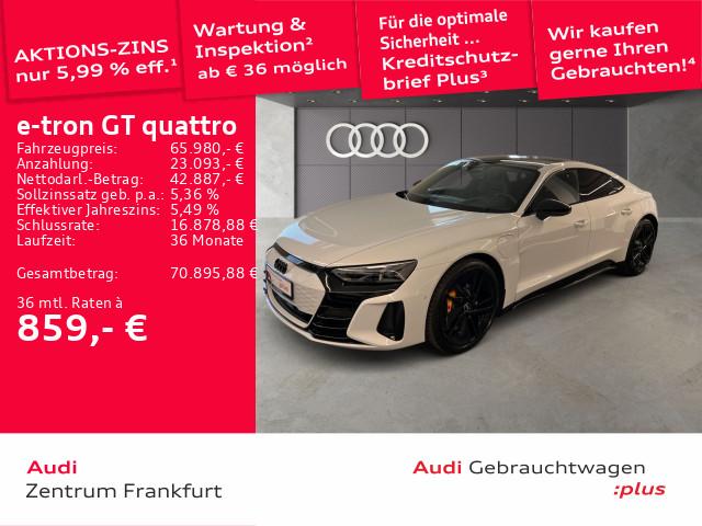 Audi e-tron GT quattro B&O DAB HUD Laser Pano Tempoma