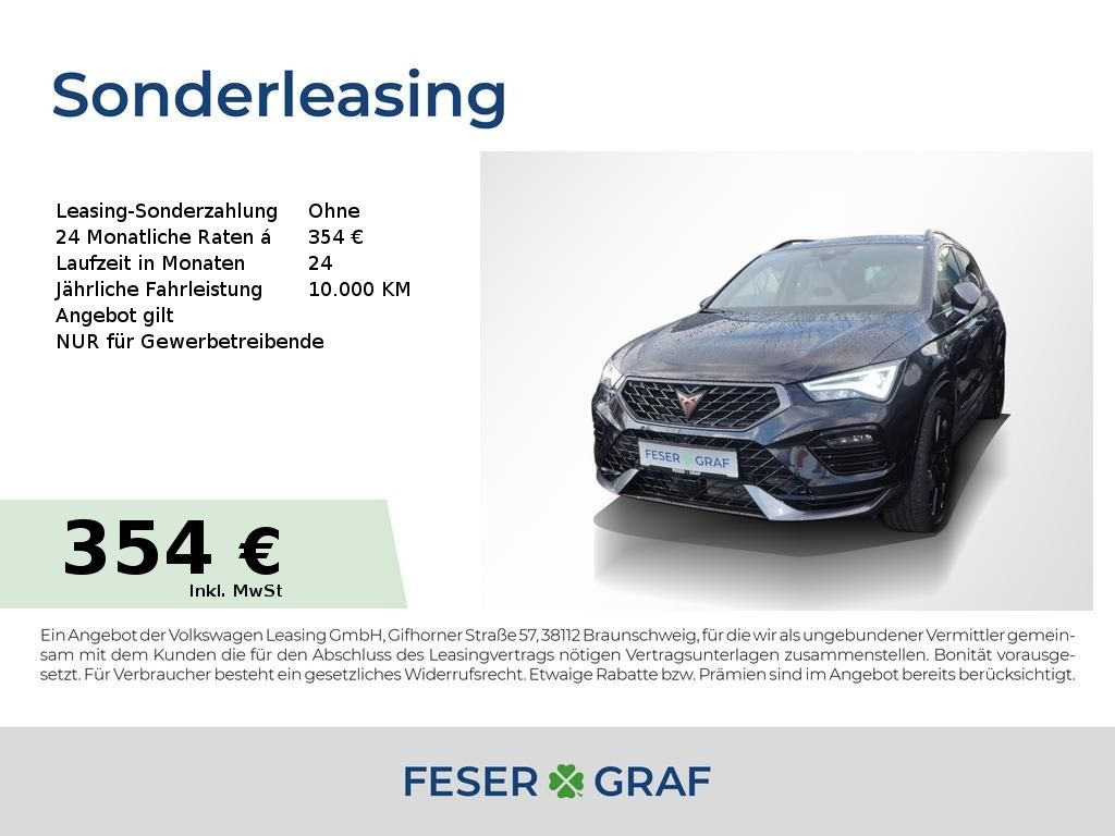 Cupra Ateca VZ 2.0 TSI Tribe Edition 4D DSG 360° Pano