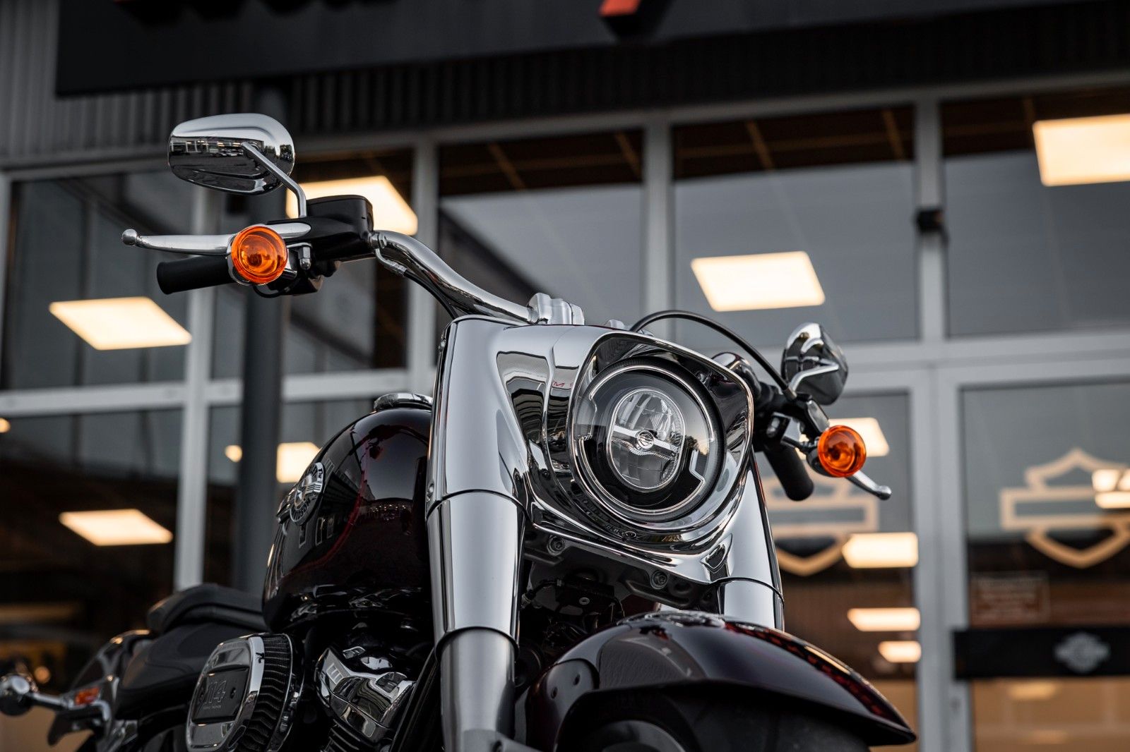 Fahrzeugabbildung Harley-Davidson FLFBS FAT BOY 114 -SOFTAIL-Midnight Crimson