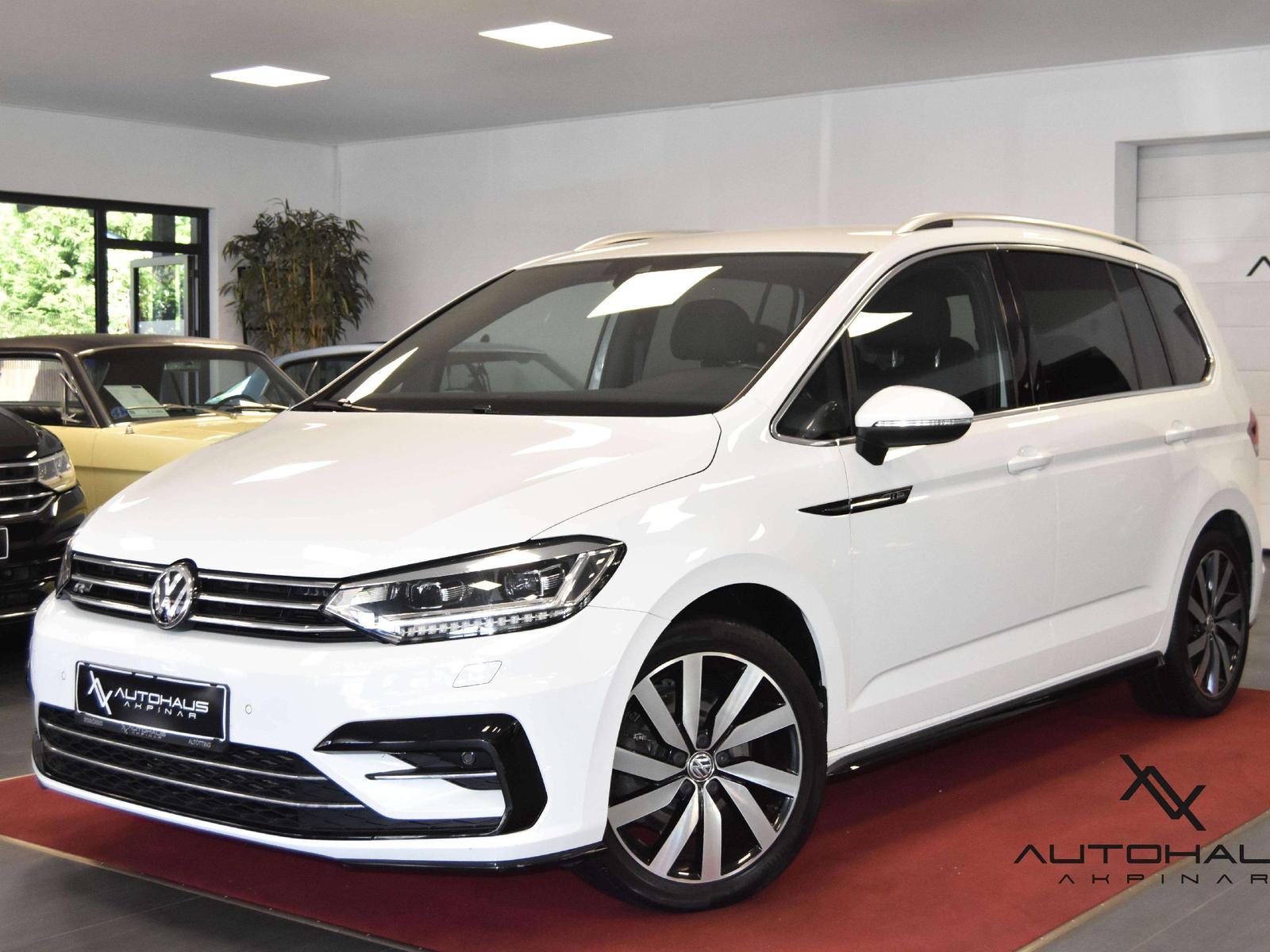 Volkswagen Touran R-LINE 7SITZER SPURHALTEASS. LED KAMERA N
