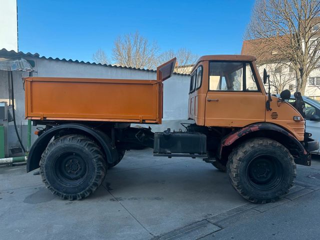 Unimog 406  3 Seiten Kipper Winterdienst  4x4Allrad