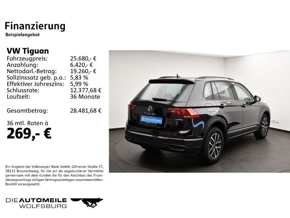 Volkswagen Tiguan 1.4 TSI eHybrid DSG Life Rückfahrkam/App- imagem 2