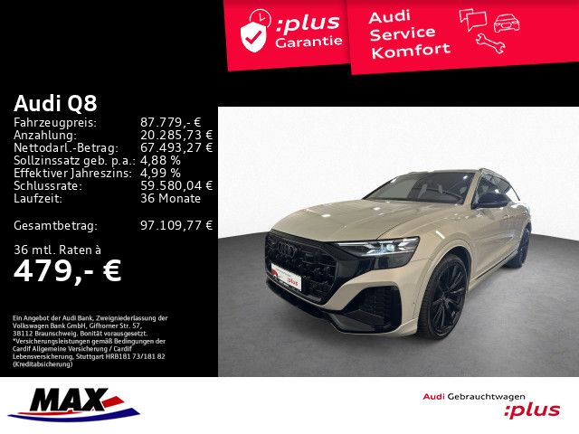Q8 50 TDI QUATT S LINE HD-MATRIX+PANO+AHK+RAUTE+