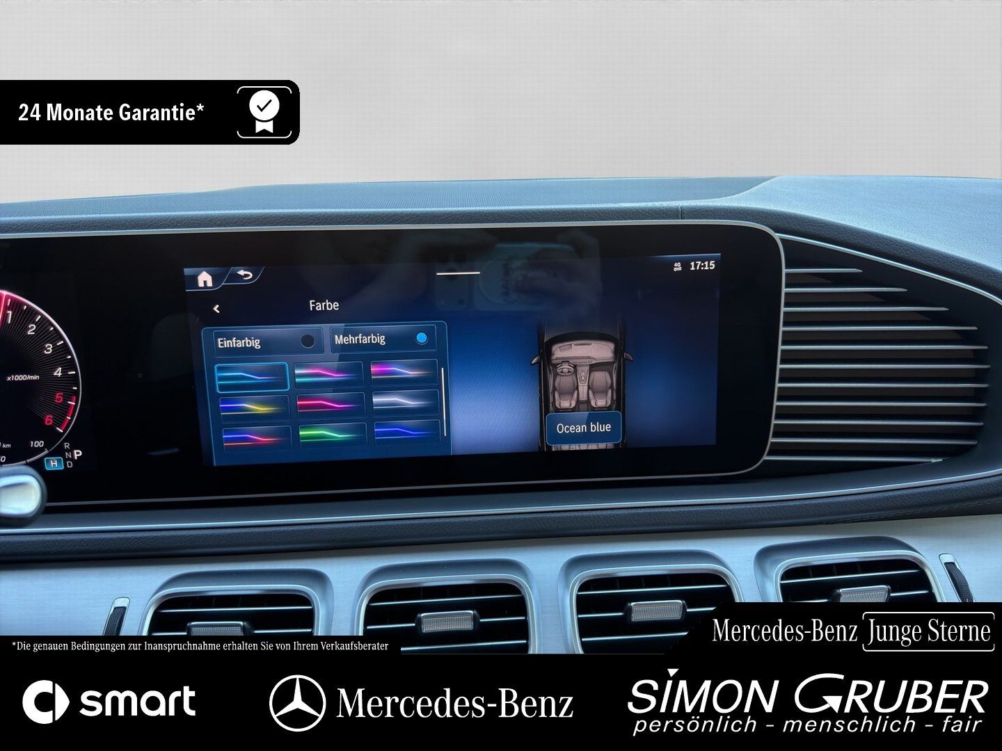 Fahrzeugabbildung Mercedes-Benz GLE 350 de 4M AMG Pano Burm Airmatic Leder AHK