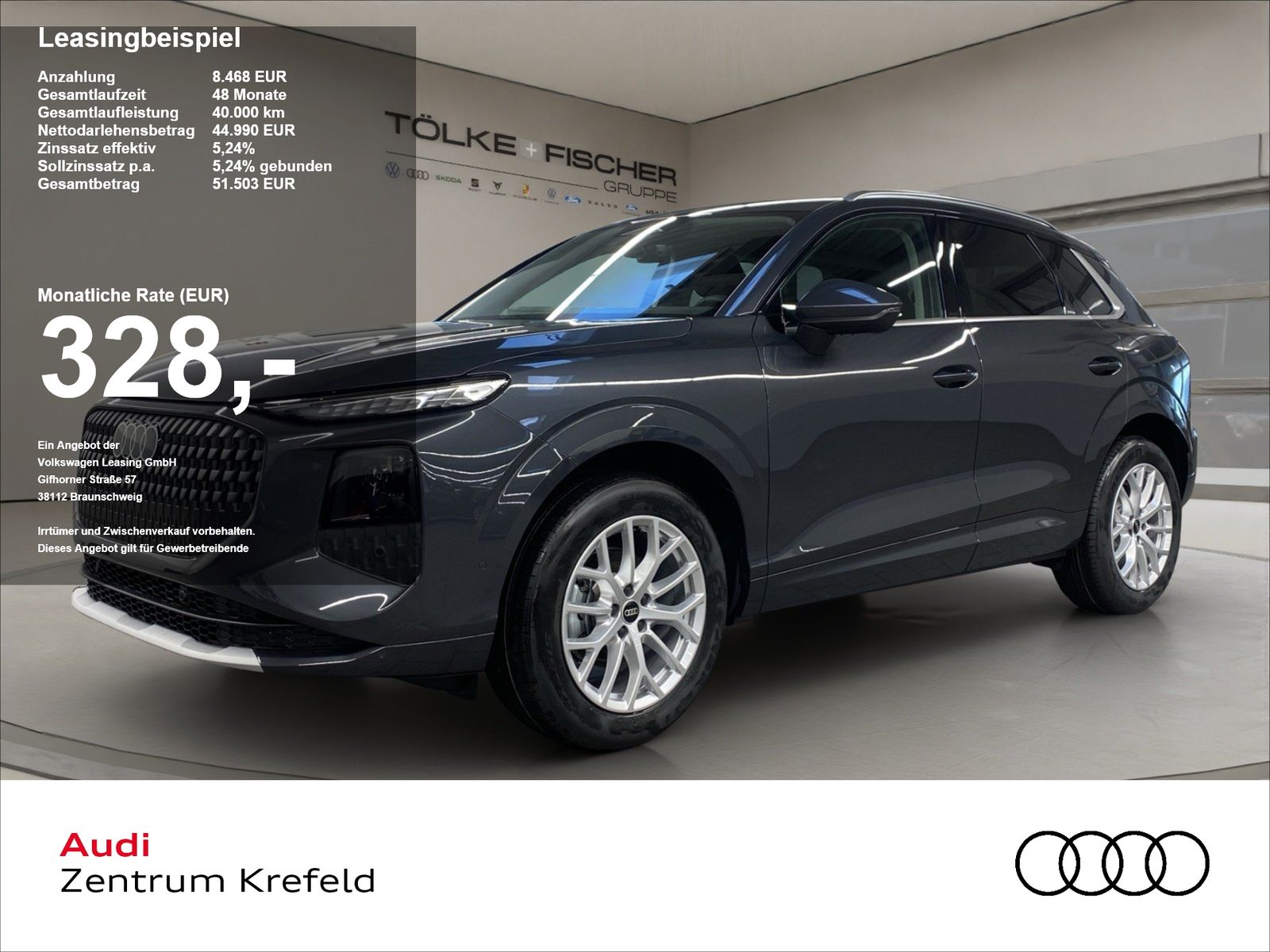 Audi Q3 1.5 TFSI W ACC AHK AUT Kam. Navi Virtual LM