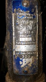 Simson AWO 425 S - SIMSON S 425 AWO