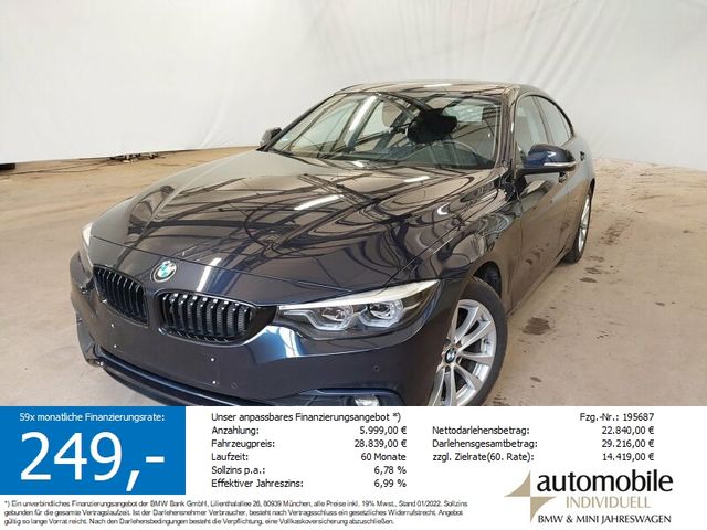 BMW 420d Gran Coupé Aut Sport Line LED Navi DAB HiFi