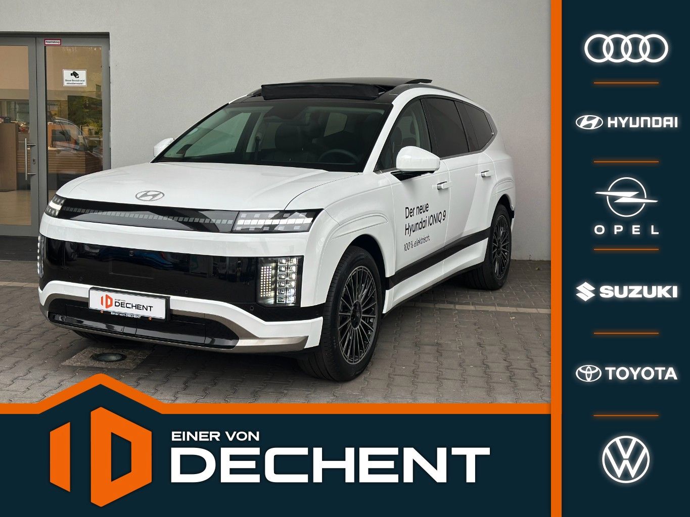 Fahrzeugabbildung Hyundai IONIQ 9 UNIQ 110kWh 360°/Bose/Leder!