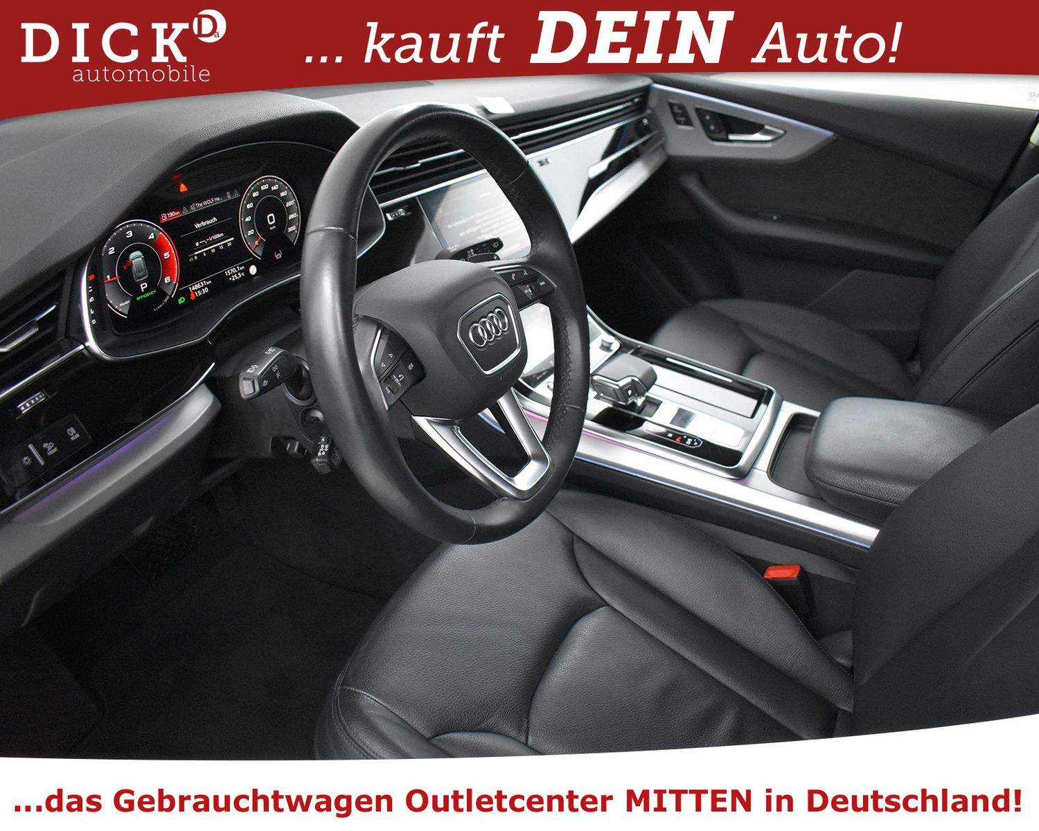 AUDI Q8 Quat VIRTU+PANO+MEMO+LED+SHZ+HEAD+AHK+360 - Image 10