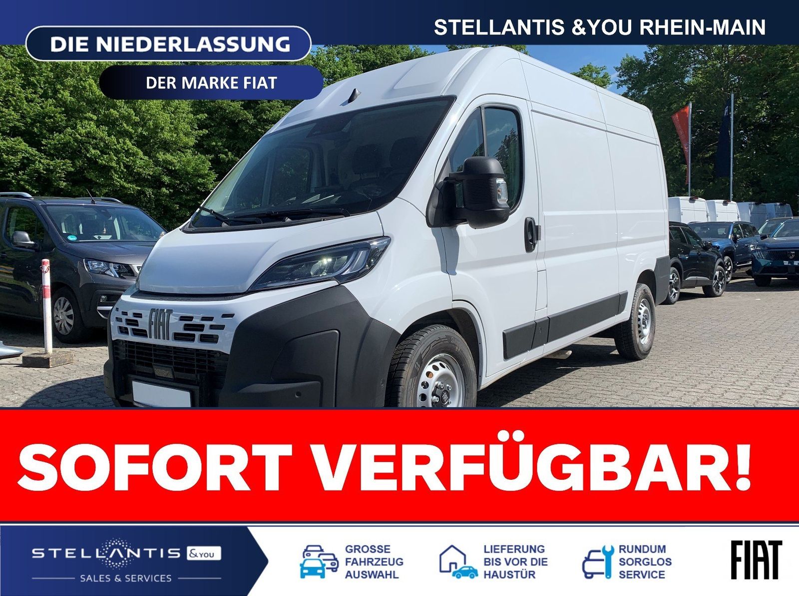Fiat Ducato L2H2 3.5T 140PS Aut Techno City Plus Pkt