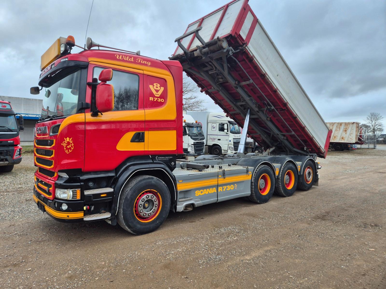 Scania R 730 8x4*4 //Pendellad /cablesystem//