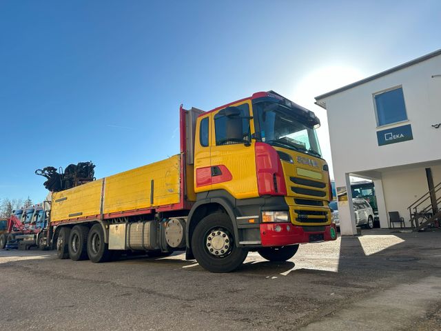 Scania R500 V8 HIAB XS211 PRO 5 AUSSCHUB  LENK ACHSE