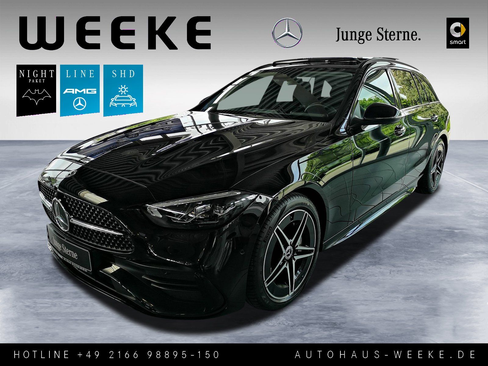 MERCEDES-BENZ C 180 T AMG ADVANCEDPLUS+PANO-SD+NIGHT+MEMORY+TW