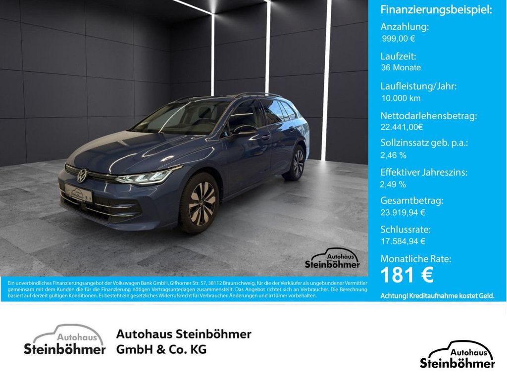 Golf Variant Goal 1.5TSI LED NAV ACC RearView