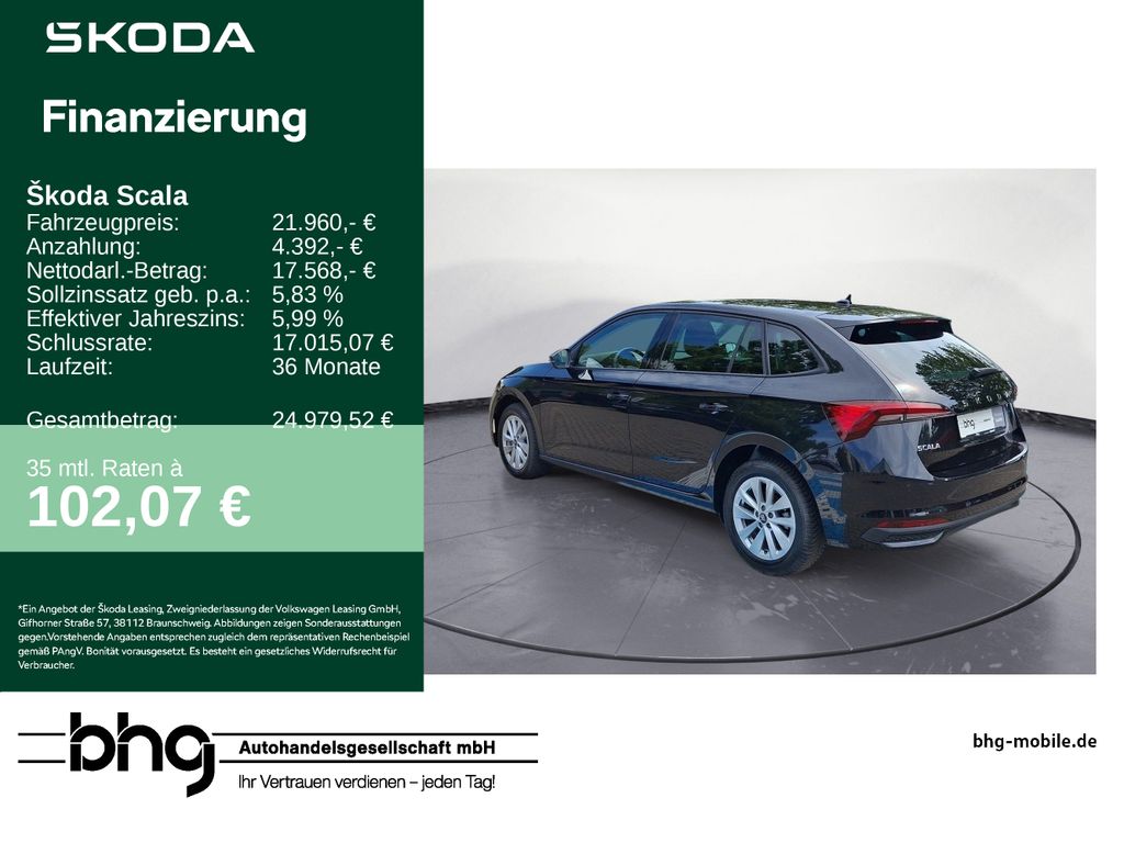 Skoda Scala Selection 1,0 TSI 7-G-Autom.