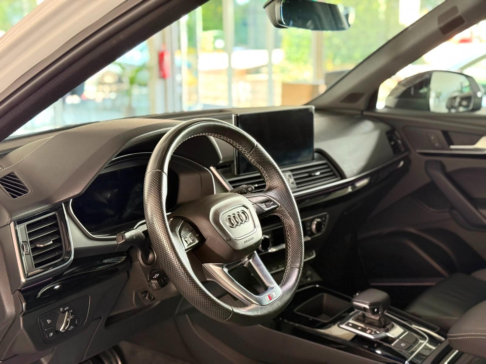 Audi Q5 45 TFSI quattro S line LED PANO LEDER VIRTUAL, миниатюра 9