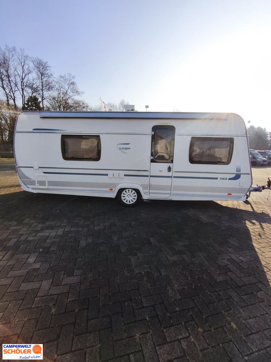 Fendt Saphir 560 FD -Sat-TV-Mover-Markise-Gas