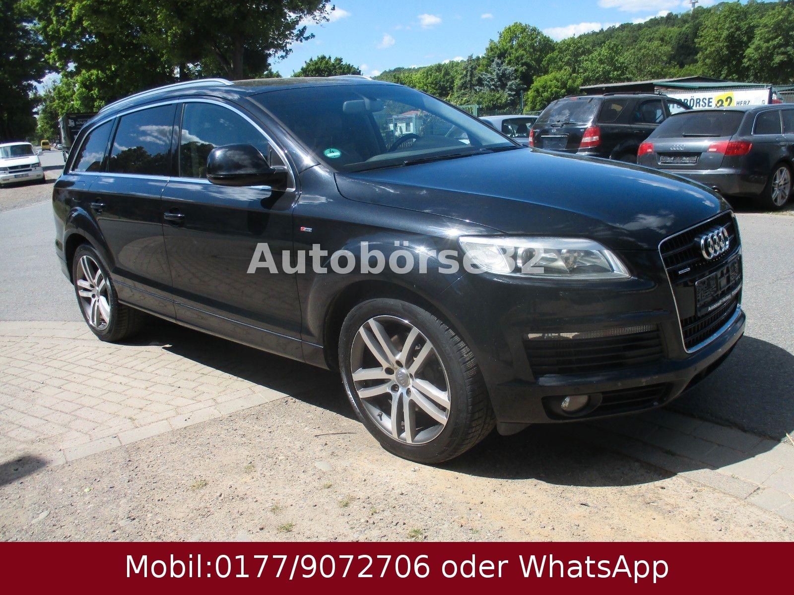 Audi Q7 3.0 TDI quattro/S LINE+AHK+TÜV NEU !!!