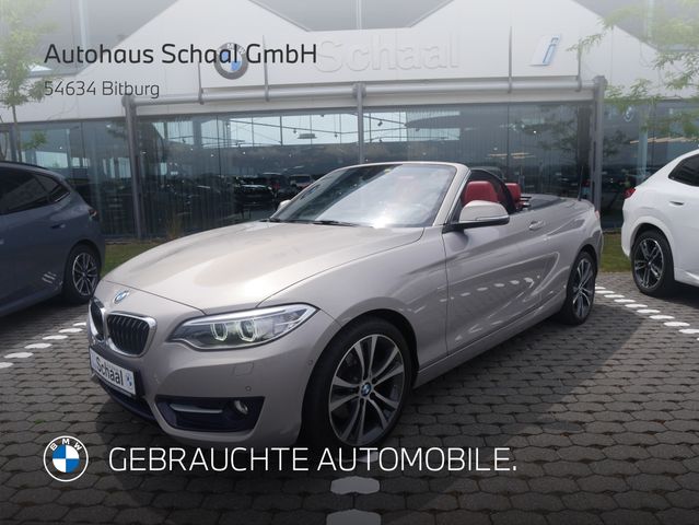 BMW 220i Cabrio Sport Line HiFi XENON RFK NAV PDC