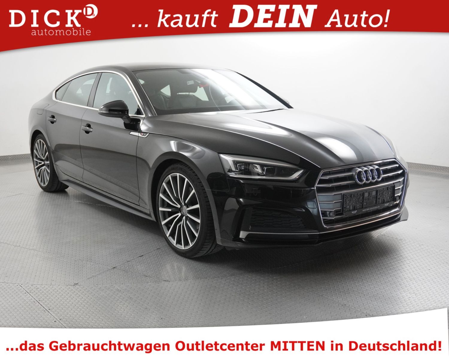 Fahrzeugabbildung Audi A5 Sportb 40 Sport 2X S LINE PLUS >LEDER+AHK+19"