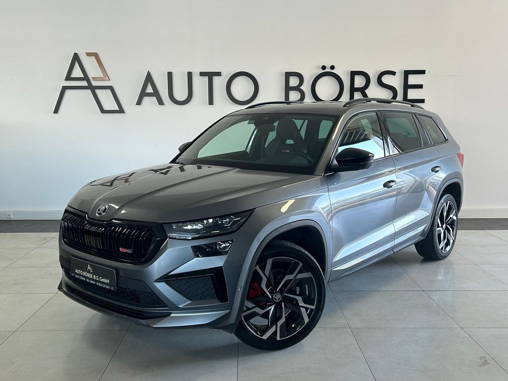 Skoda Kodiaq RS PANO*STH*360°*CANTON*AHK*MATRIX*7xSITZ