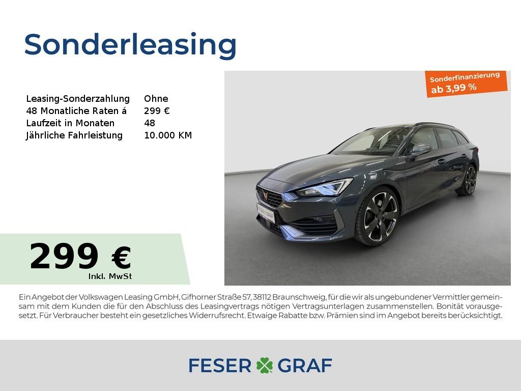 Cupra Leon Sportstourer VZ 2.0 TSI DSG AHK*RFK*ACC*FUL