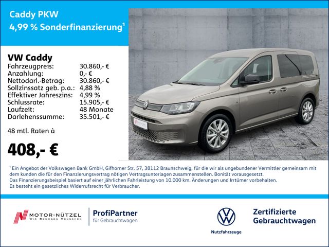 Volkswagen Caddy 1.5 TSI DSG NAVI+ACC+SHZ+2xPDC+MFL+AID+17"